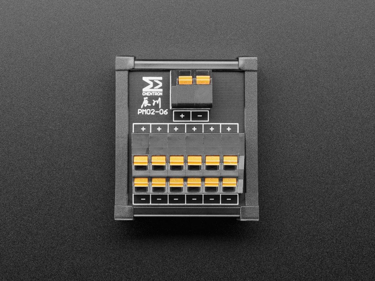 DIN Rail Dual 1x6 to Terminal Block Adapter [Discontinued] - Image 3
