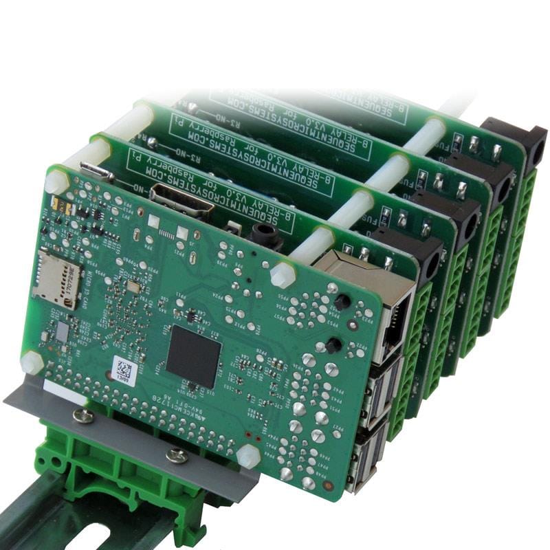 DIN-RAIL Kit Type-2 - Perpendicular to Rail - for Raspberry Pi [Discontinued] - Image 5