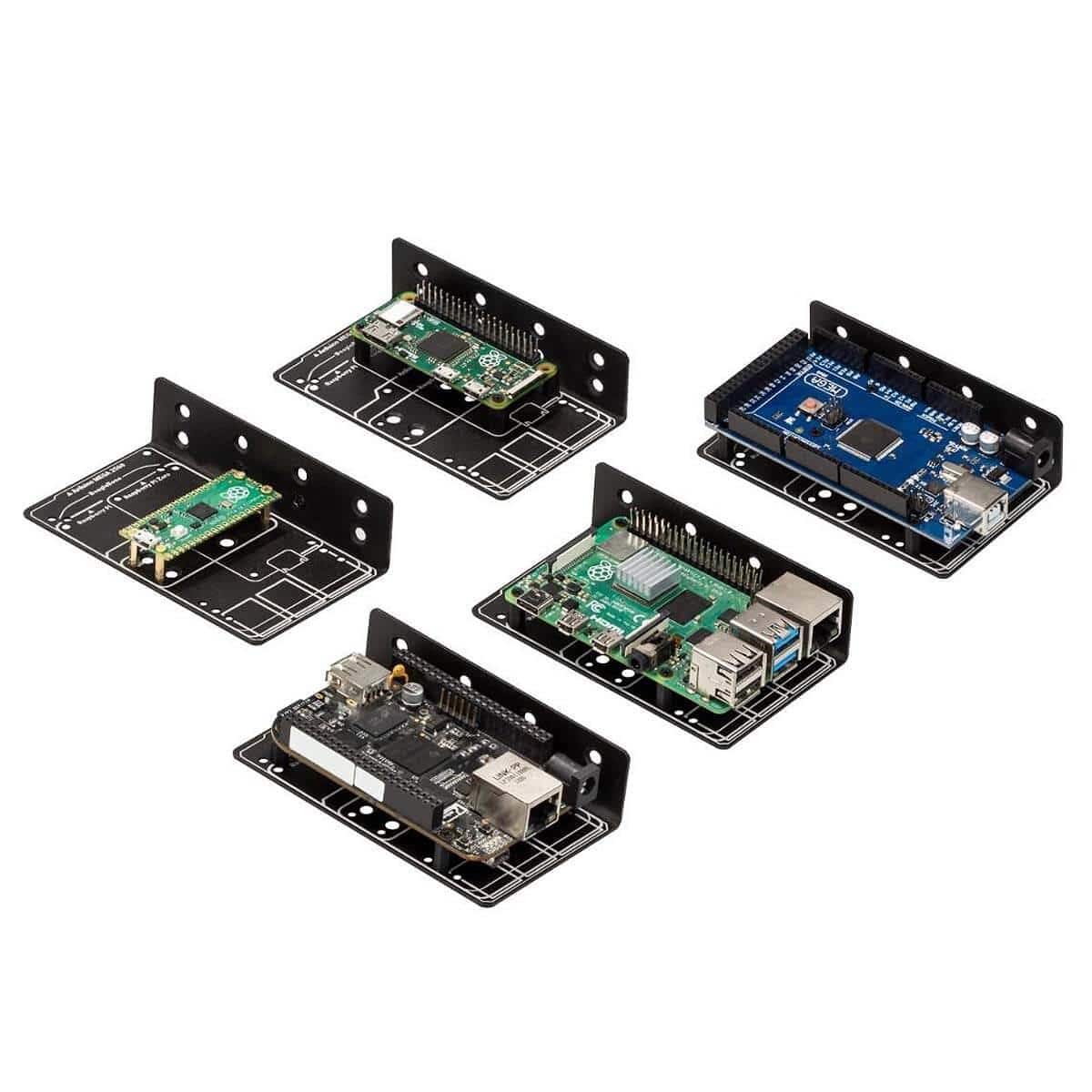 DIN Rail Mount for Raspberry Pi, Zero, Pico and Arduino [discontinued] - Image 2