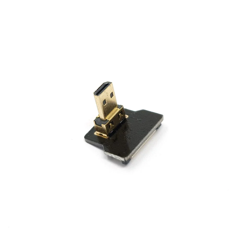 DIY HDMI Cable Parts - Right Angle (R Bend) Micro HDMI Plug