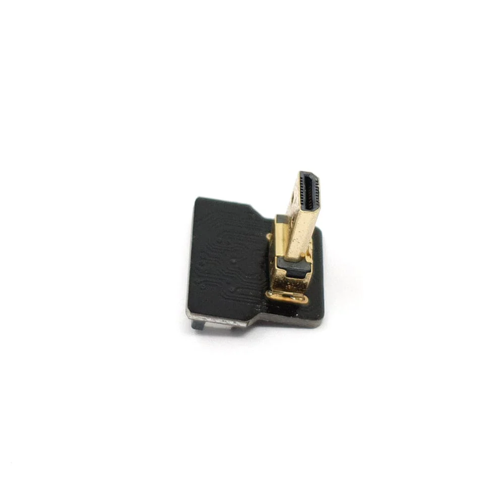 DIY HDMI Cable Parts - Right Angle (R Bend) Micro HDMI Plug - Image 4