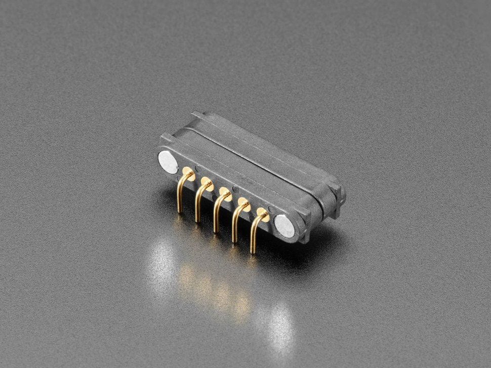 DIY Magnetic Connector - Right Angle Five Contact Pins - Image 2