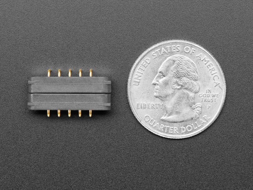 DIY Magnetic Connector - Right Angle Five Contact Pins - Image 5