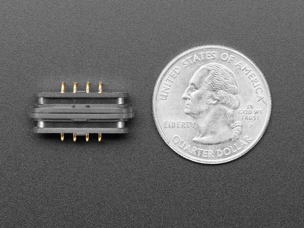 DIY Magnetic Connector - Right Angle Four Contact Pins - Image 5