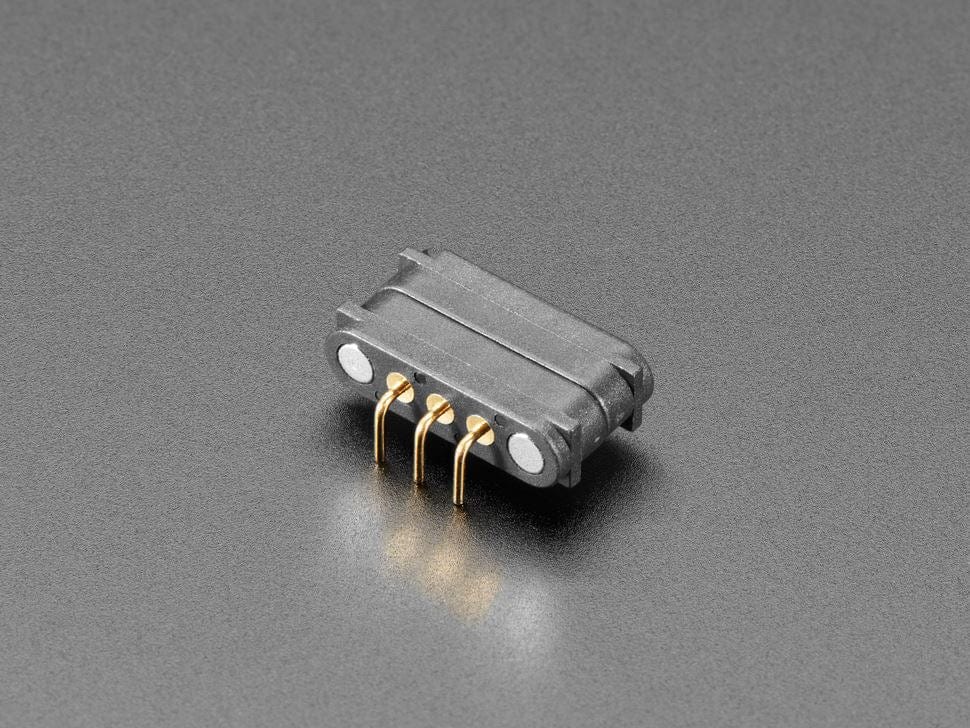 DIY Magnetic Connector - Right Angle Three Contact Pins - Image 2