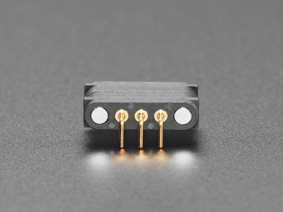DIY Magnetic Connector - Right Angle Three Contact Pins - Image 3