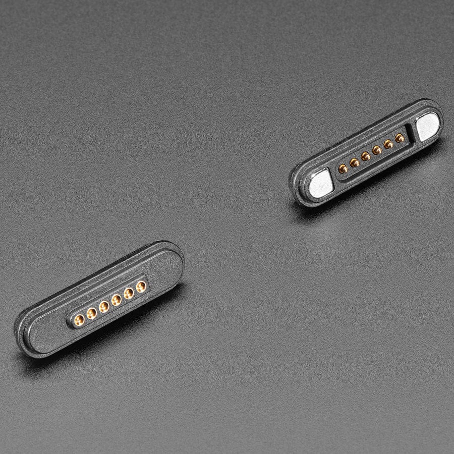 DIY Magnetic Connector - Straight 6 Contact Pins - 2.2mm Pitch - Image 2