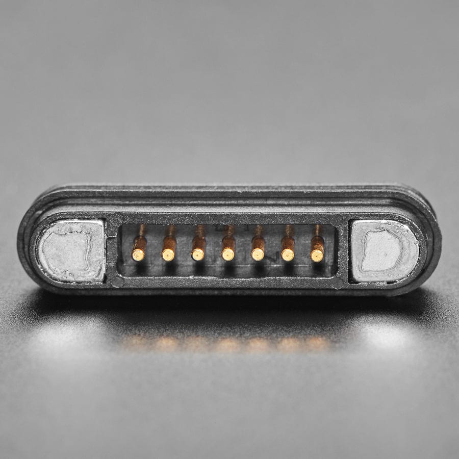 DIY Magnetic Connector - Straight 7 Contact Pins - 2.2mm Pitch - Image 3