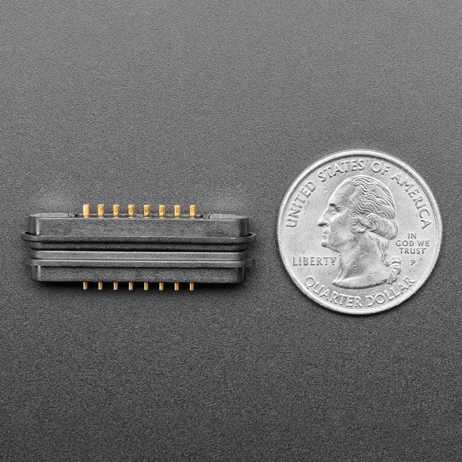 DIY Magnetic Connector - Straight 8 Contact Pins - 2.2mm Pitch - Image 5