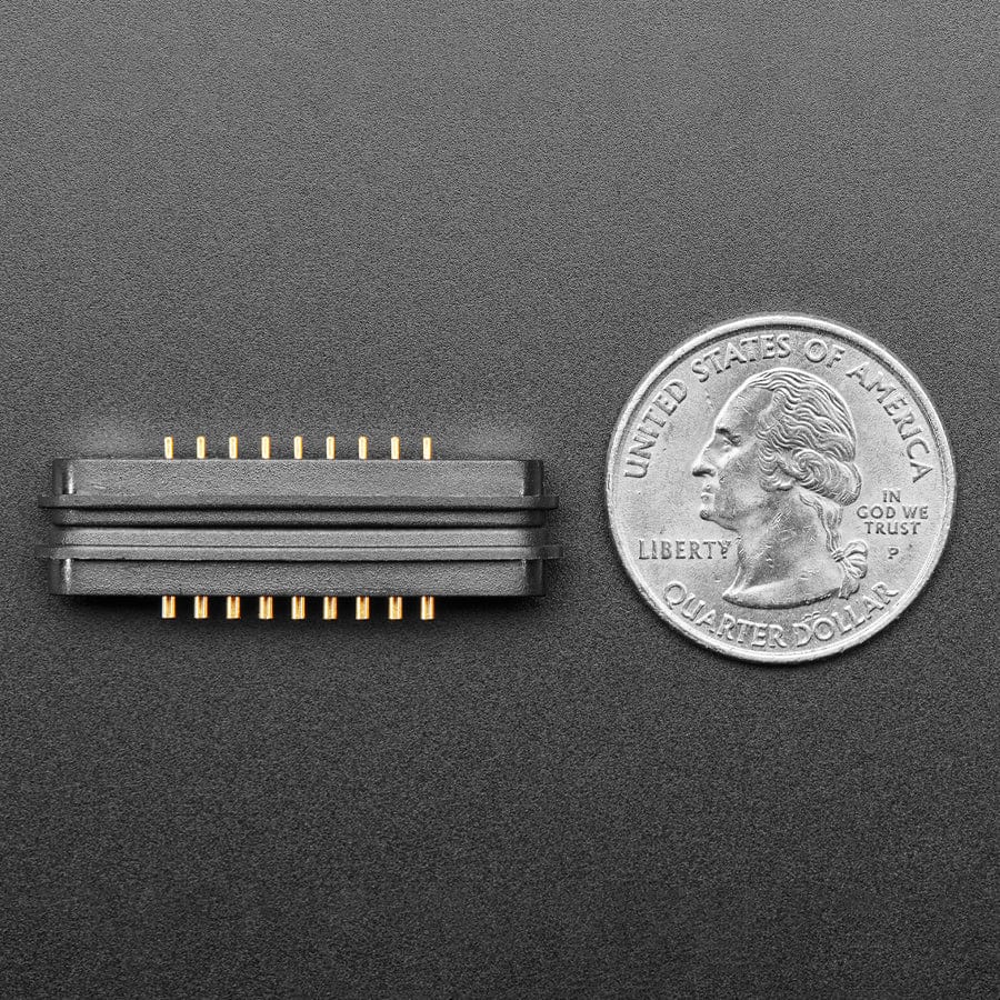 DIY Magnetic Connector - Straight 9 Contact Pins - 2.2mm Pitch - Image 5