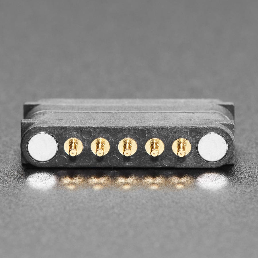 DIY Magnetic Connector - Straight Angle Five Contact Pins - Image 3