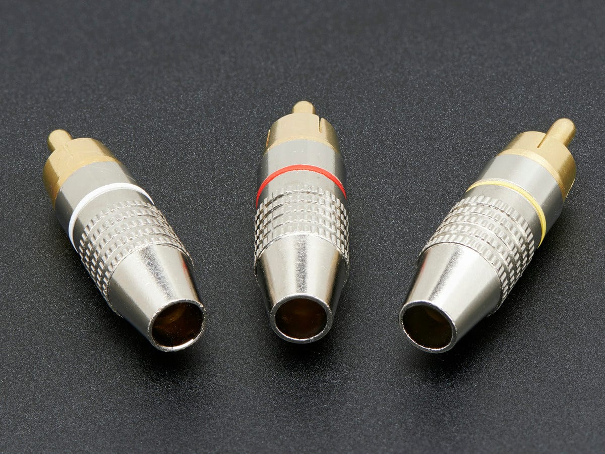 DIY RCA Plug - 3 Pack - Image 2