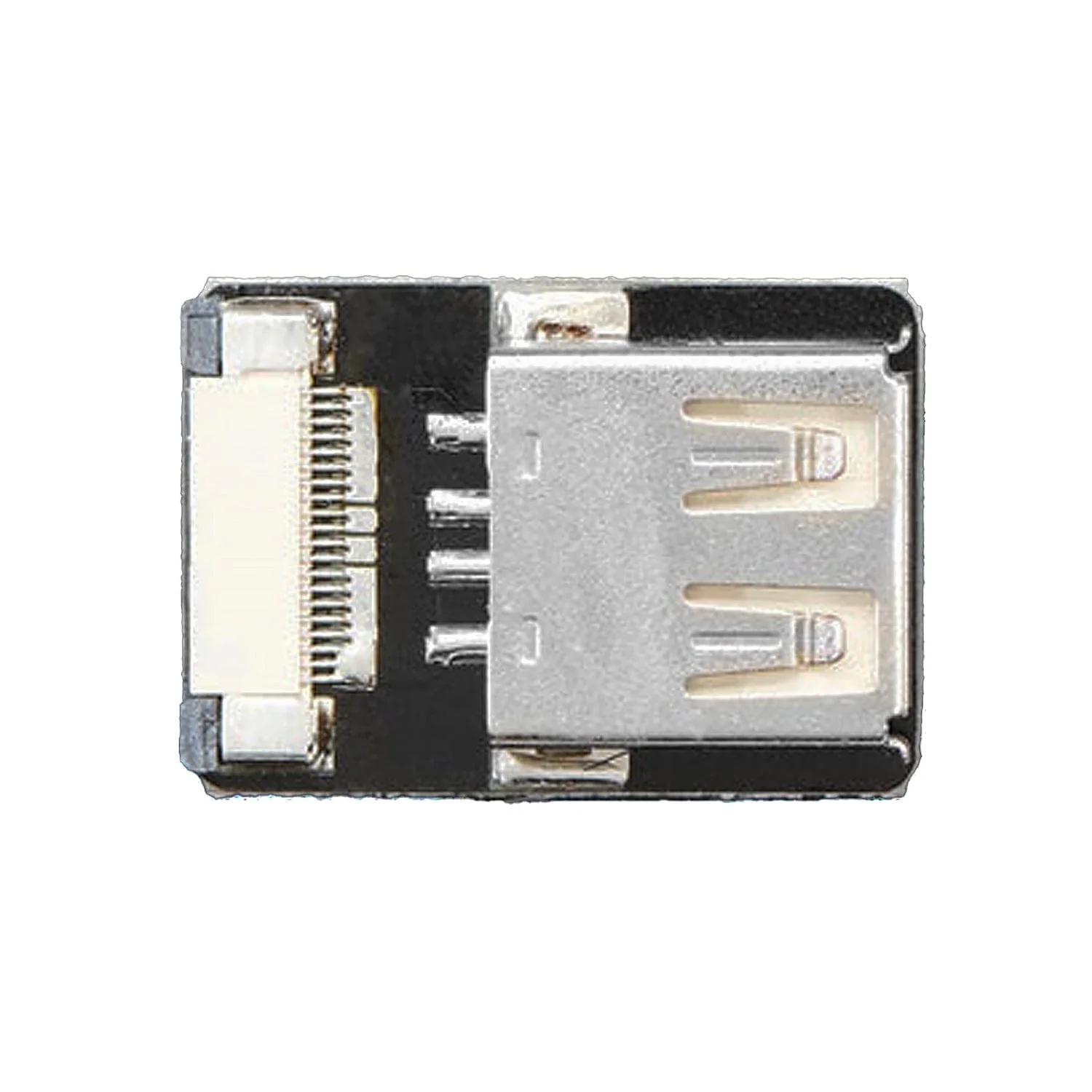 DIY USB Cable Parts - Straight Type A USB Socket - Image 2