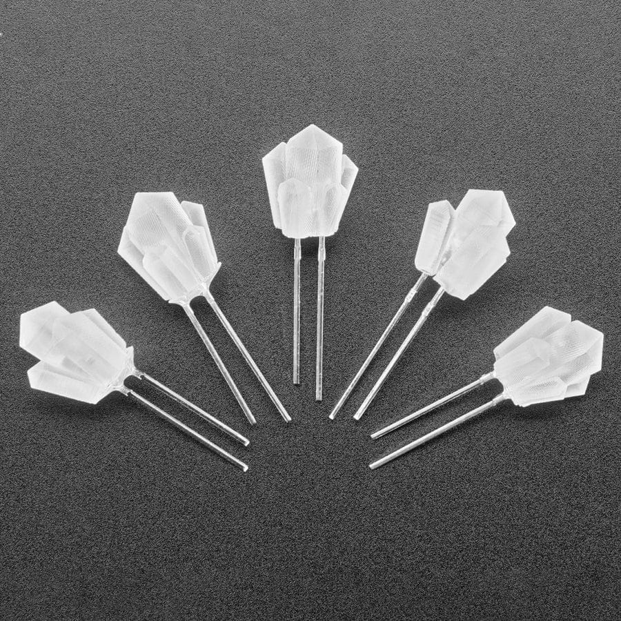 dLUX-dLITE Blue Crystal Shape LEDs (5 Pack) - Image 4