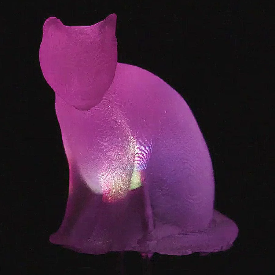 dLUX-dLITE RGB Rainbow Cat Shape LEDs (3 Pack) [discontinued] - Image 2