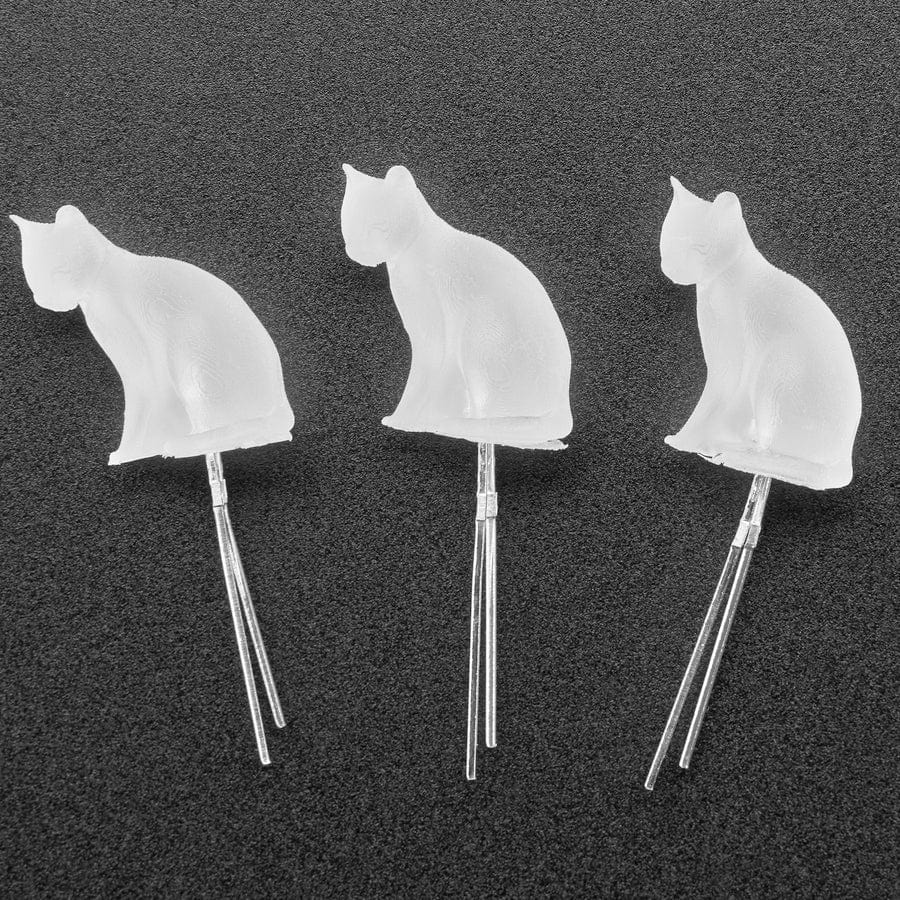 dLUX-dLITE RGB Rainbow Cat Shape LEDs (3 Pack) [discontinued] - Image 4