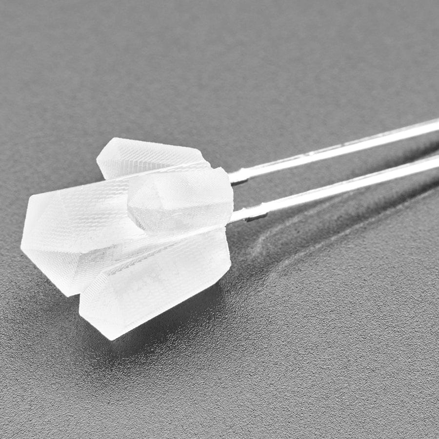 dLUX-dLITE Yellow Crystal Shape LEDs (5 Pack) [discontinued] - Image 4
