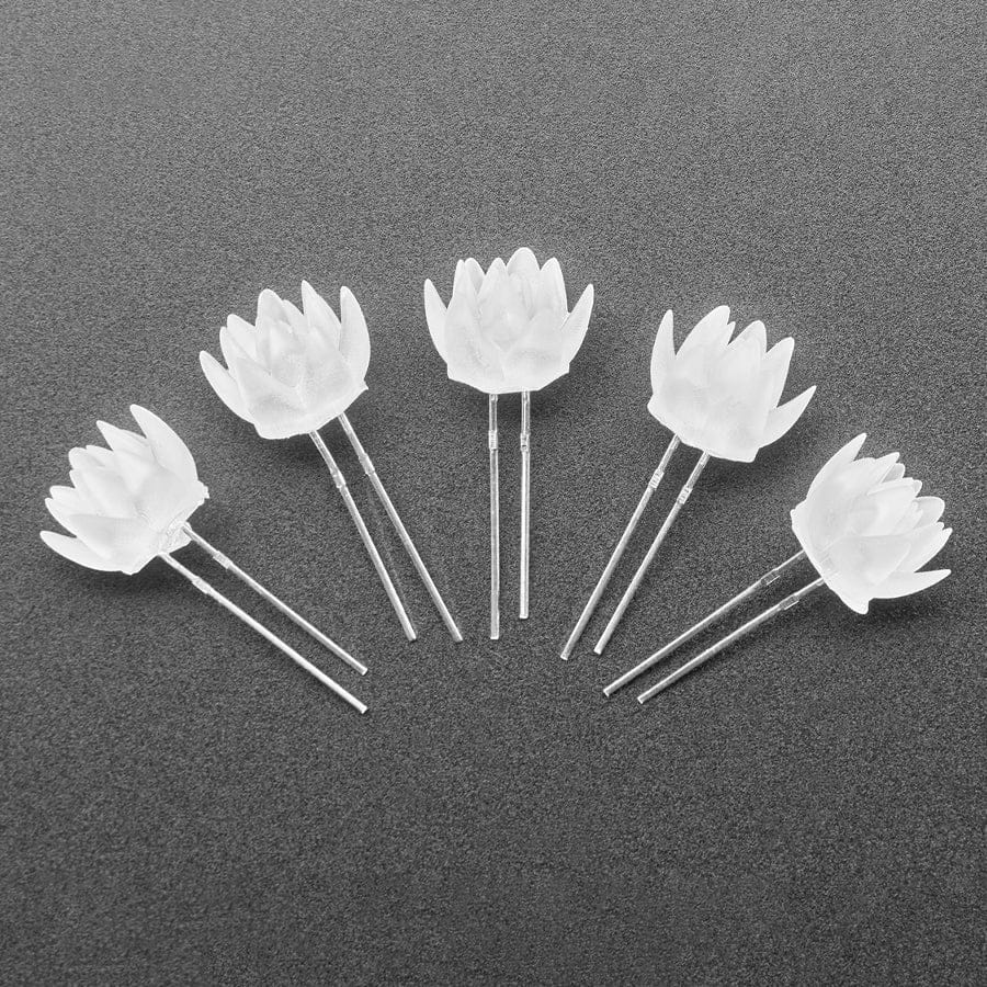 dLUX-dLITE Yellow Succulent Shape LEDs (5 Pack) - Image 4