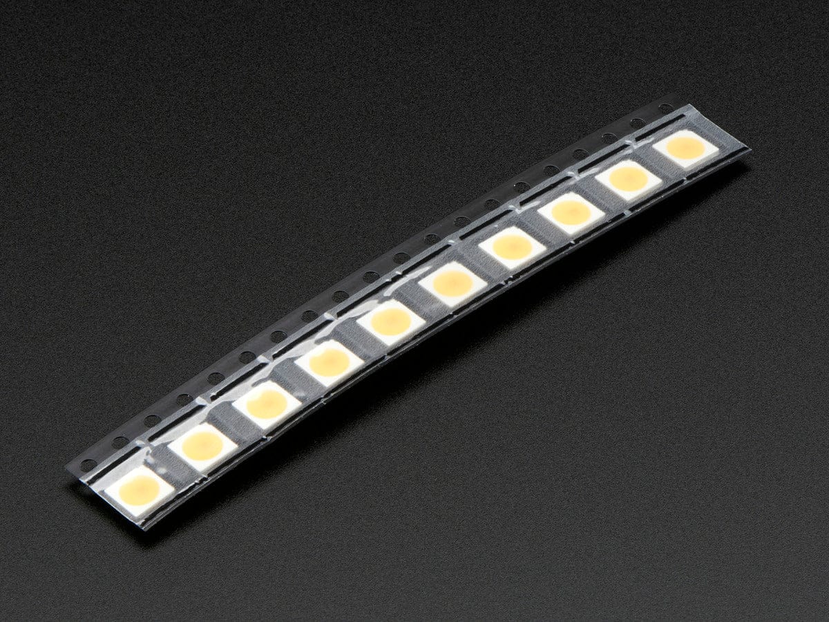 DotStar Addressable 5050 Warm White LED w/Integrated Driver Chip (10 Pack ~3000K) - Image 5