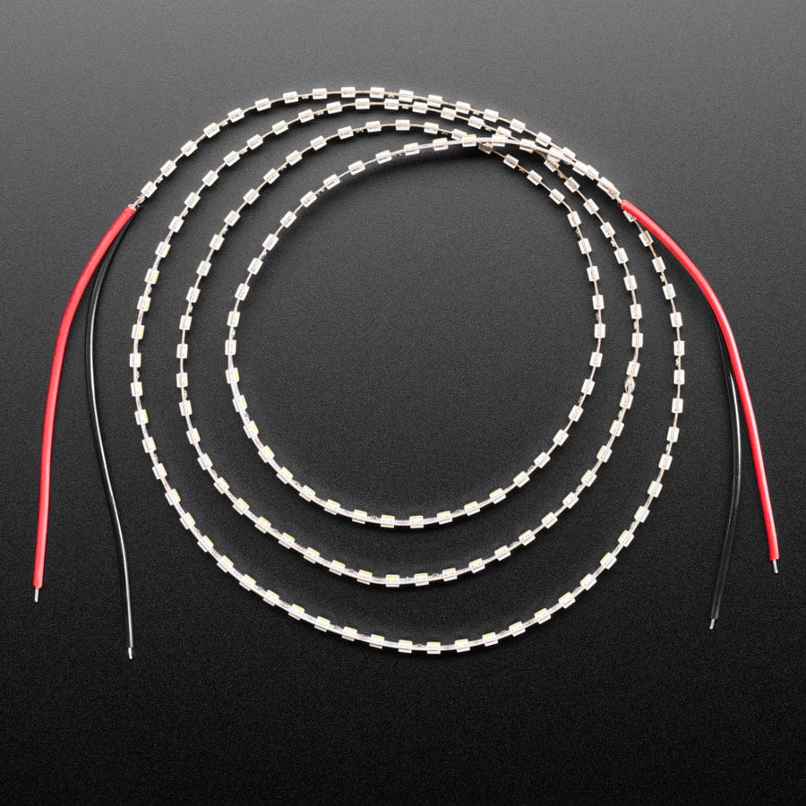 Double-Sided Single Color 12V LED Strip - Cool White 6000K - 1m - Image 2