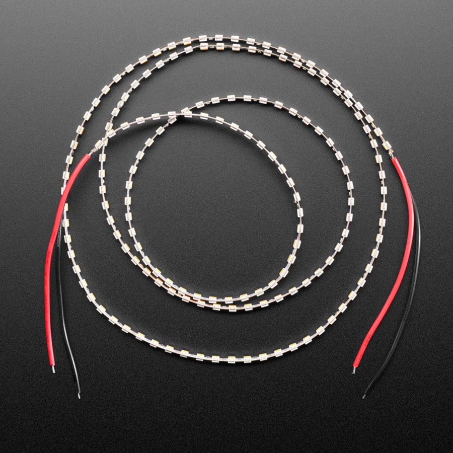 Double-Sided Single Color 12V LED Strip - Warm White 3000K - 1m - Image 2