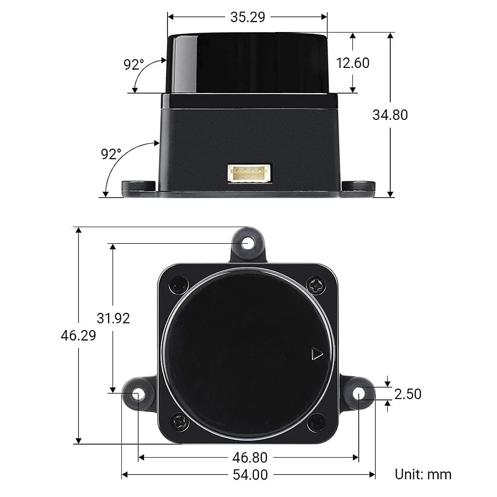 DTOF Laser Ranging Sensor (LD19) [Discontinued] - Image 8