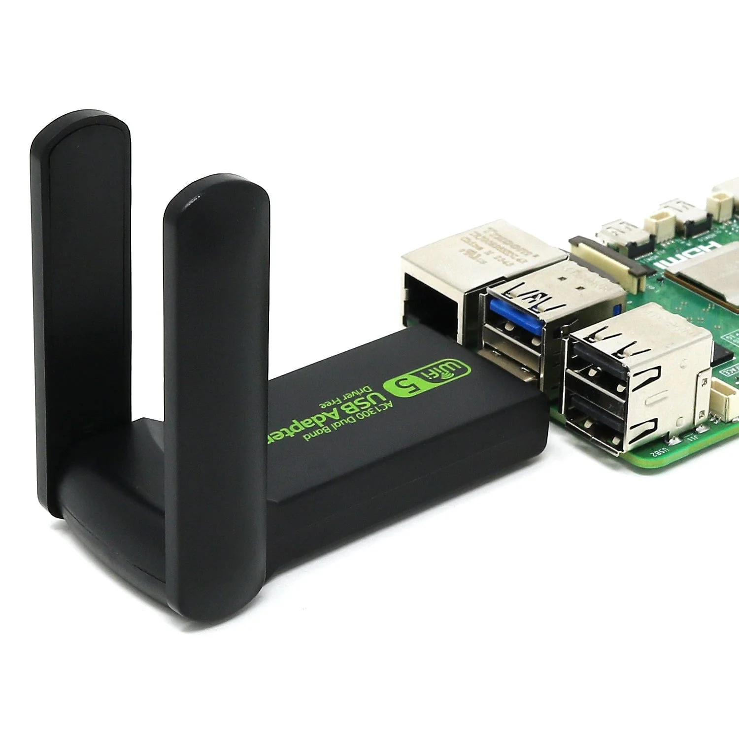 Dual-Band USB WiFi Adapter for Raspberry Pi (5GHz/2.4GHz MT7612U) - Image 2