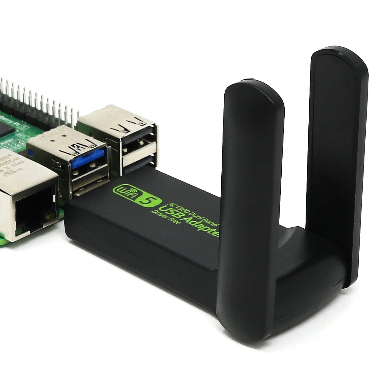 Dual-Band USB WiFi Adapter for Raspberry Pi (5GHz/2.4GHz MT7612U) - Image 4