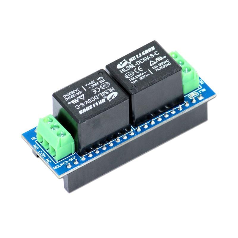 Dual Channel Relay HAT for Raspberry Pi Pico [Discontinued] - Image 3