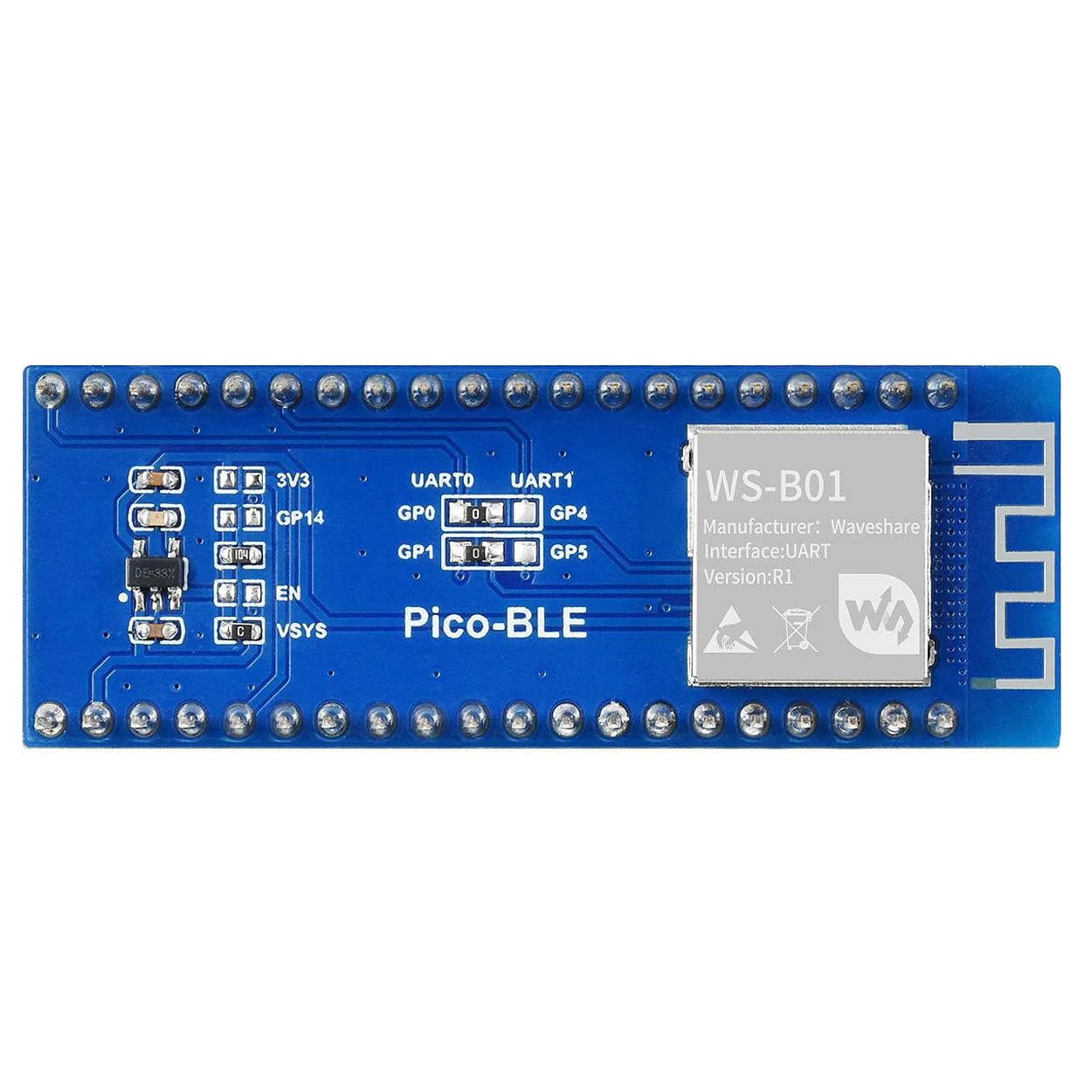 Dual-Mode Bluetooth Module for Raspberry Pi Pico [Discontinued] - Image 3