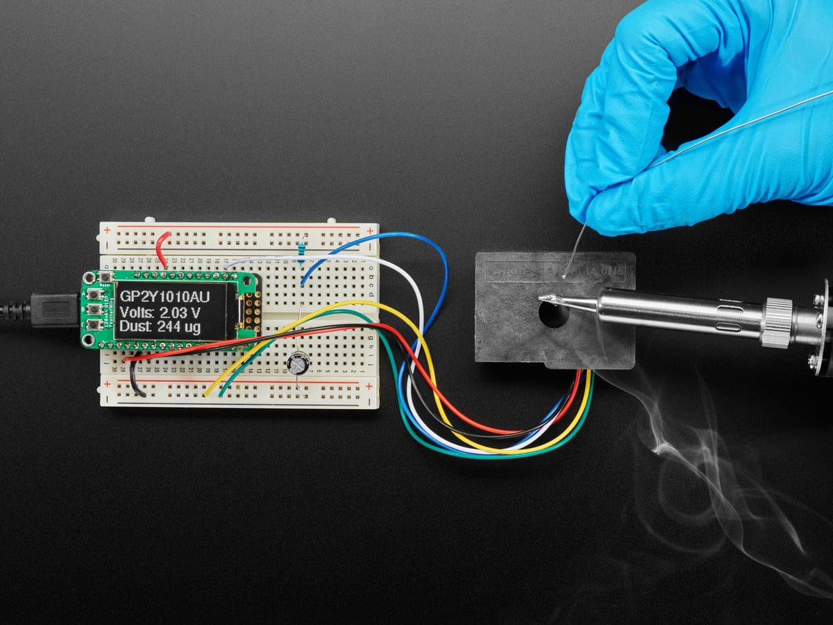 Dust Sensor Module Kit - GP2Y1014AU0F with Cable [Discontinued] - Image 5