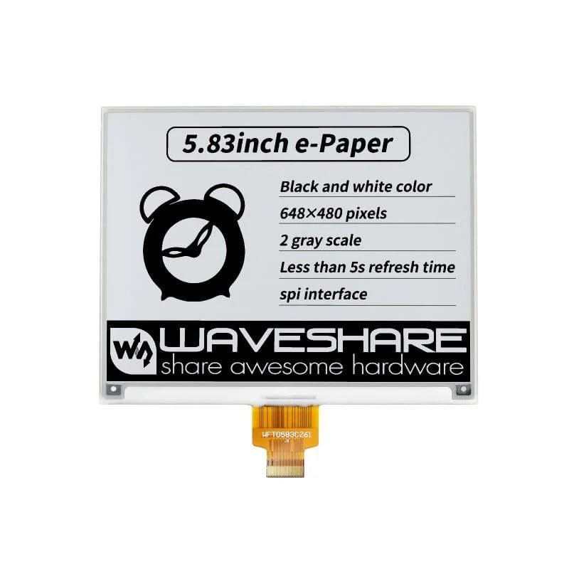 5.83" ePaper Display Raw Panel (648x480) - Image 4