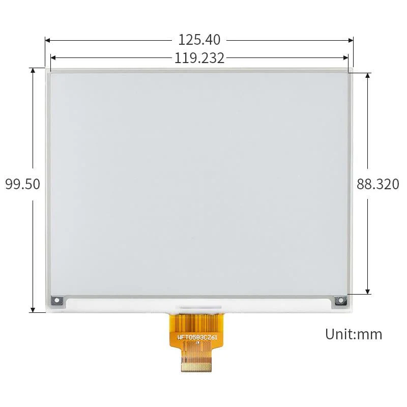 5.83" ePaper Display Raw Panel (648x480) - Image 5