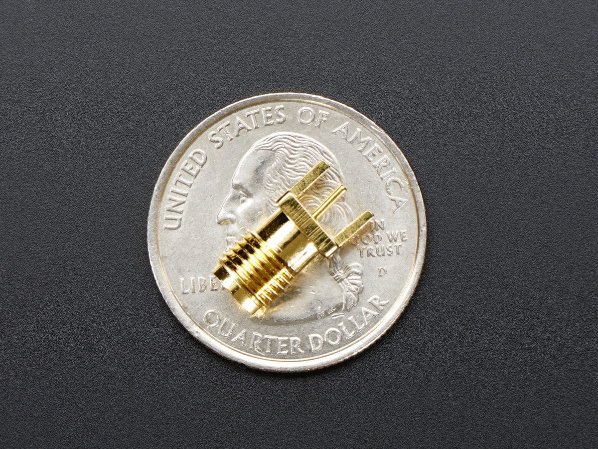 Edge-Launch SMA Connector for 0.8mm / 0.031" Slim PCBs - Image 4