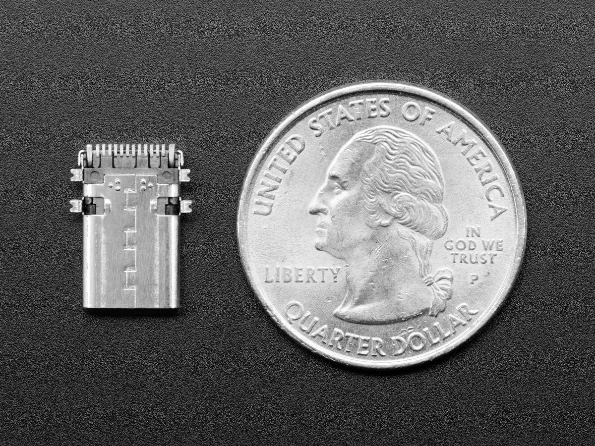 Edge-Launch USB Type C SMT Plug Connector - Pack of 10 - Image 4