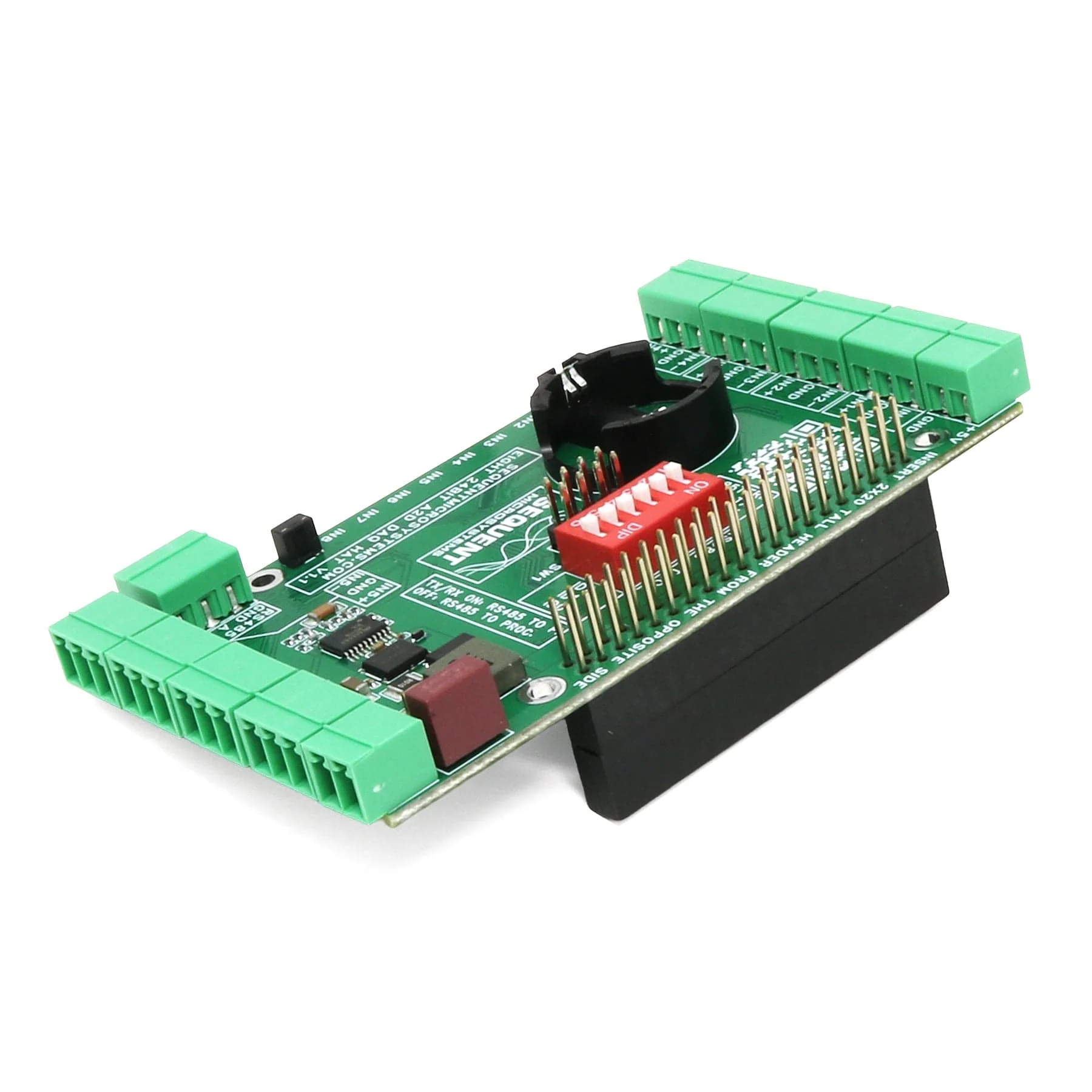 Eight 24-Bit Analog Inputs DAQ HAT for Raspberry Pi V1.1 - Image 2