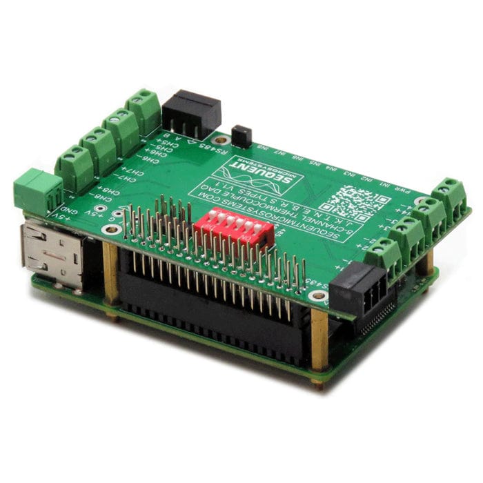 Eight Thermocouples DAQ 8-Layer Stackable HAT for Raspberry Pi [Discontinued] - Image 2