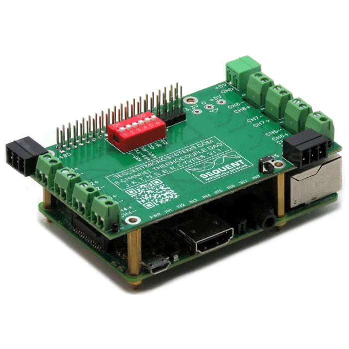 Eight Thermocouples DAQ 8-Layer Stackable HAT for Raspberry Pi [Discontinued] - Image 5