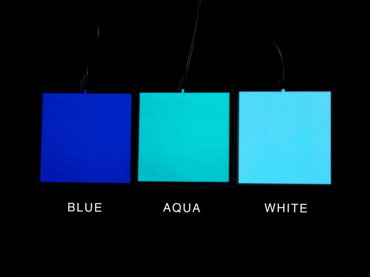 Electroluminescent (EL) Panel - 10cm x 10cm Blue - Image 3