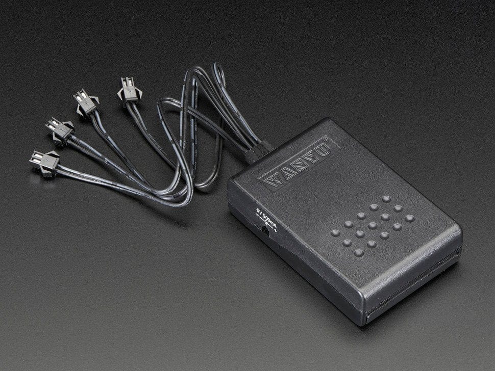 Electroluminescent (EL) Panel Starter Pack - 10cm x 10cm Aqua [Discontinued] - Image 2