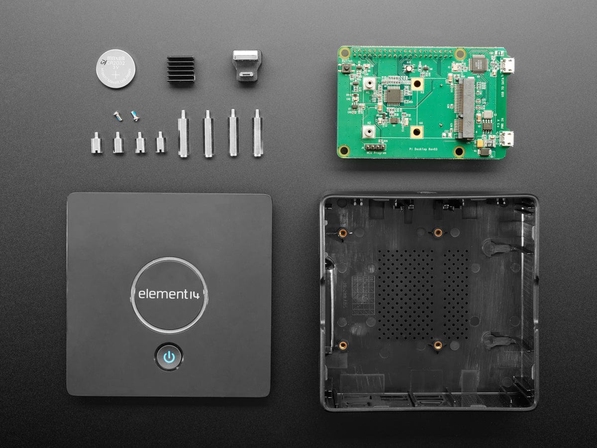 Element14 Desktop Enclosure Kit for Raspberry Pi Computers [discontinued] - Image 3