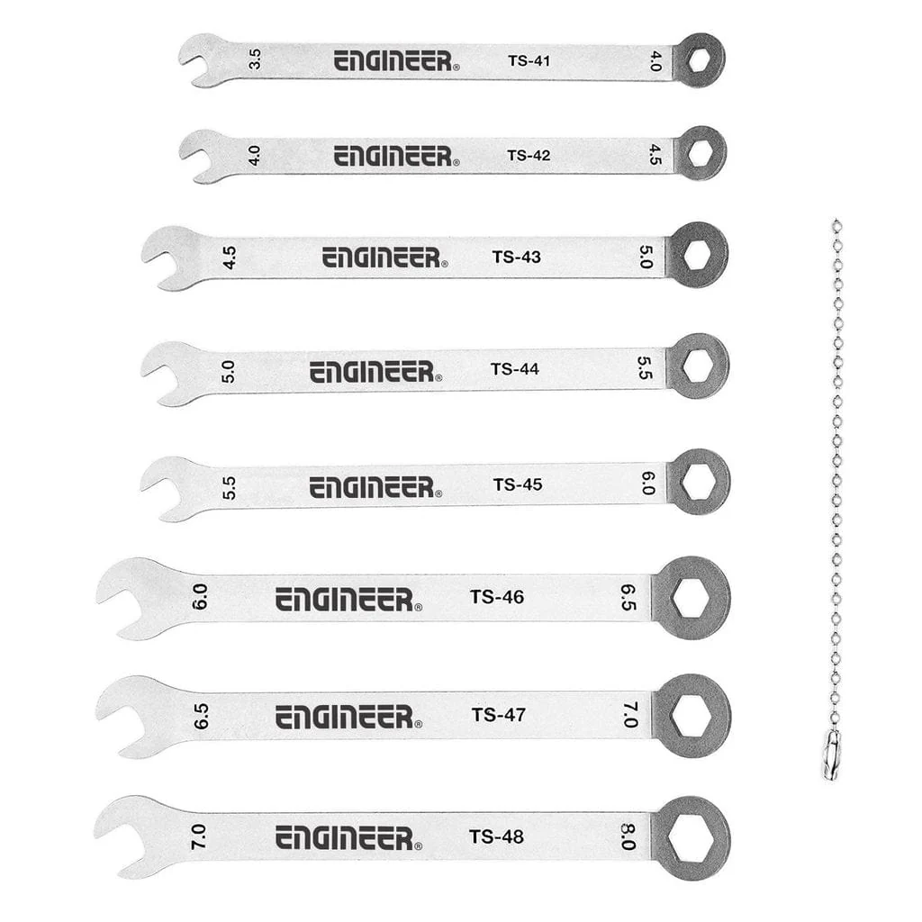 Engineer® TS-04 Combination Spanner Set - Image 2