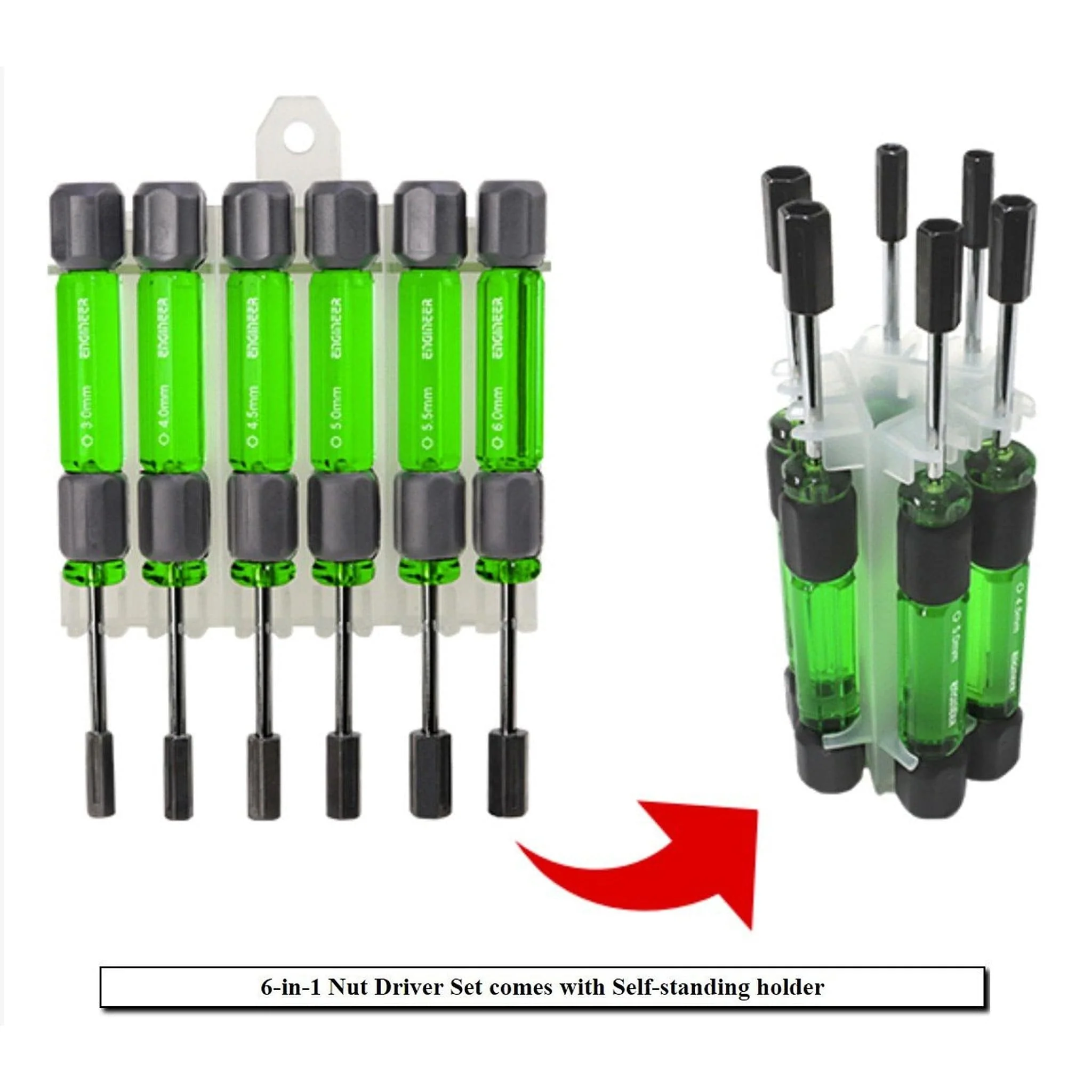 Engineer® DK-14 Hex Nut Driver Set - Image 6