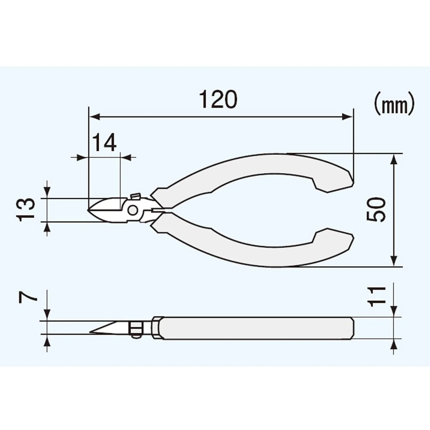 Engineer® NS-04 Mini Side Cutters (ESD Safe) - Image 5