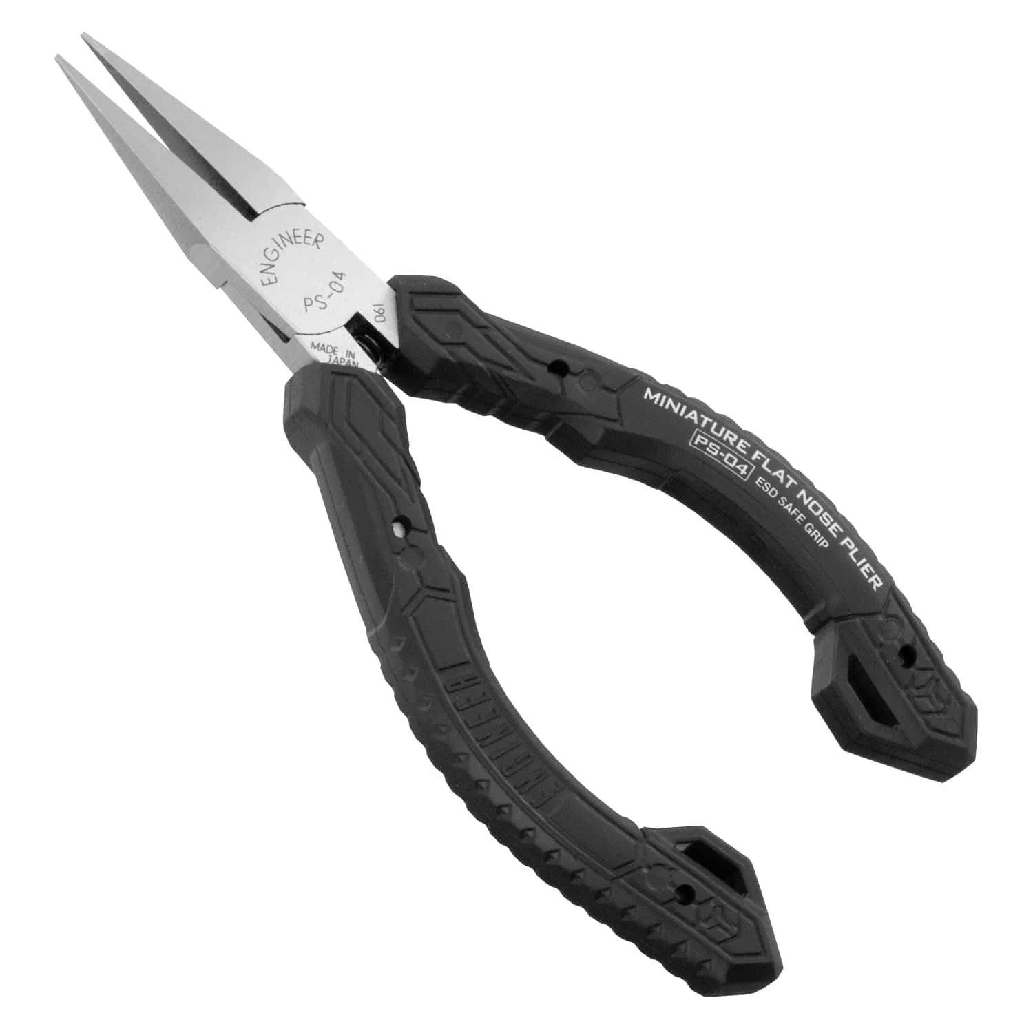 Engineer® PS-04 Flat Jaw Long Nose Pliers (Compact, ESD safe) - Image 6