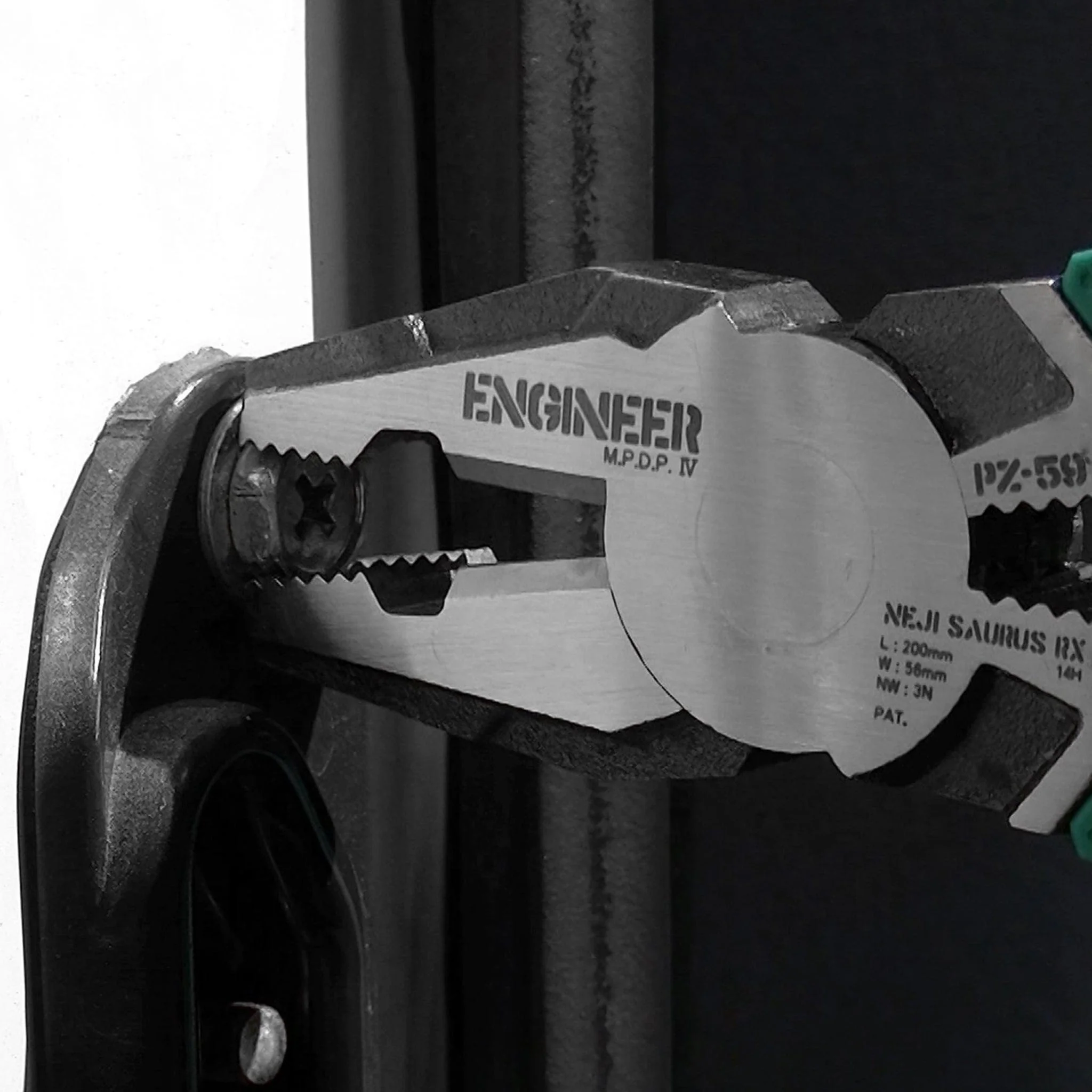 Engineer® PZ-59 Neji-Saurus RX Heavy-Duty Screw Removal Pliers (Combi Style) - Image 8