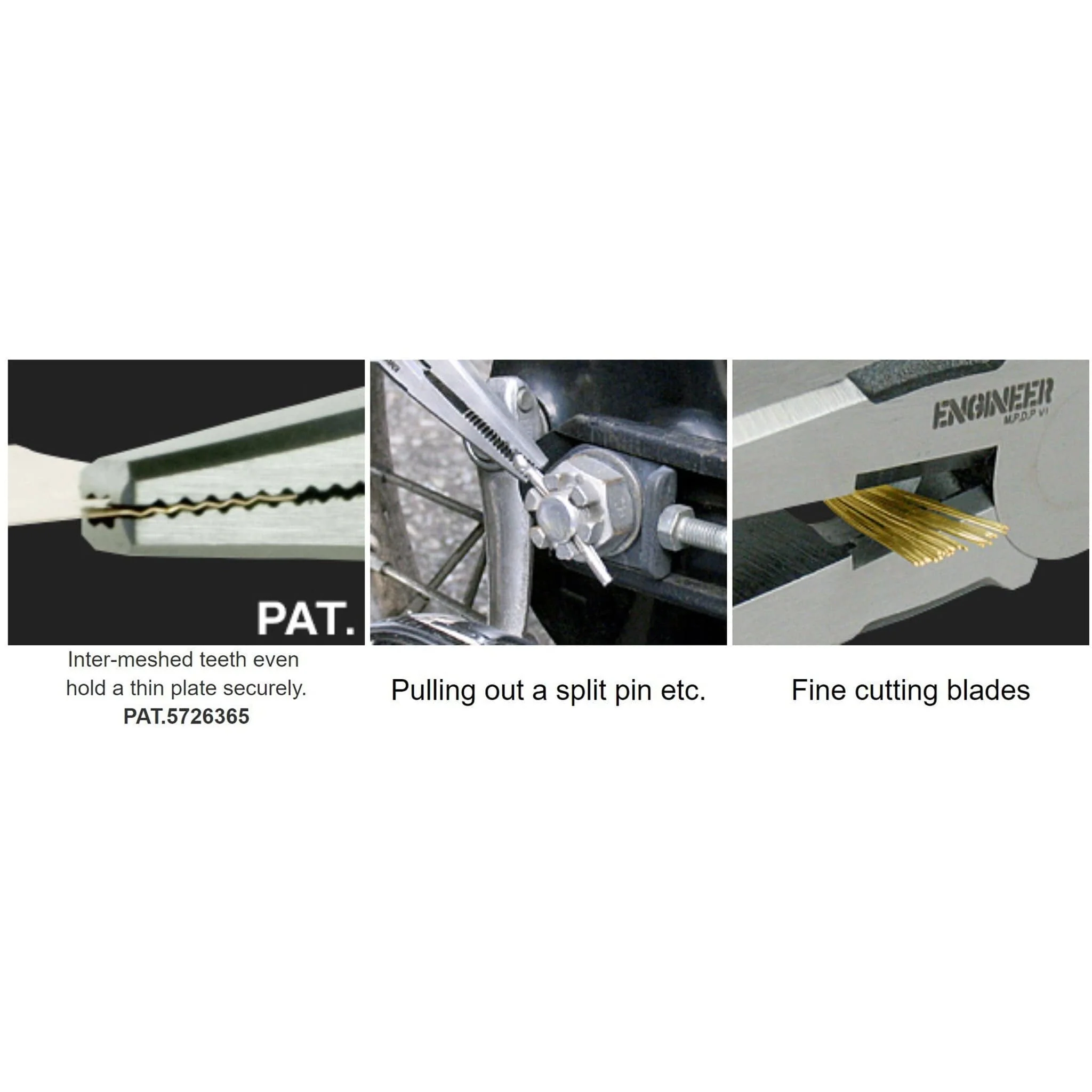 Engineer® PZ-60 Neji-Saurus Long-Nose Screw Removal Pliers - Image 8