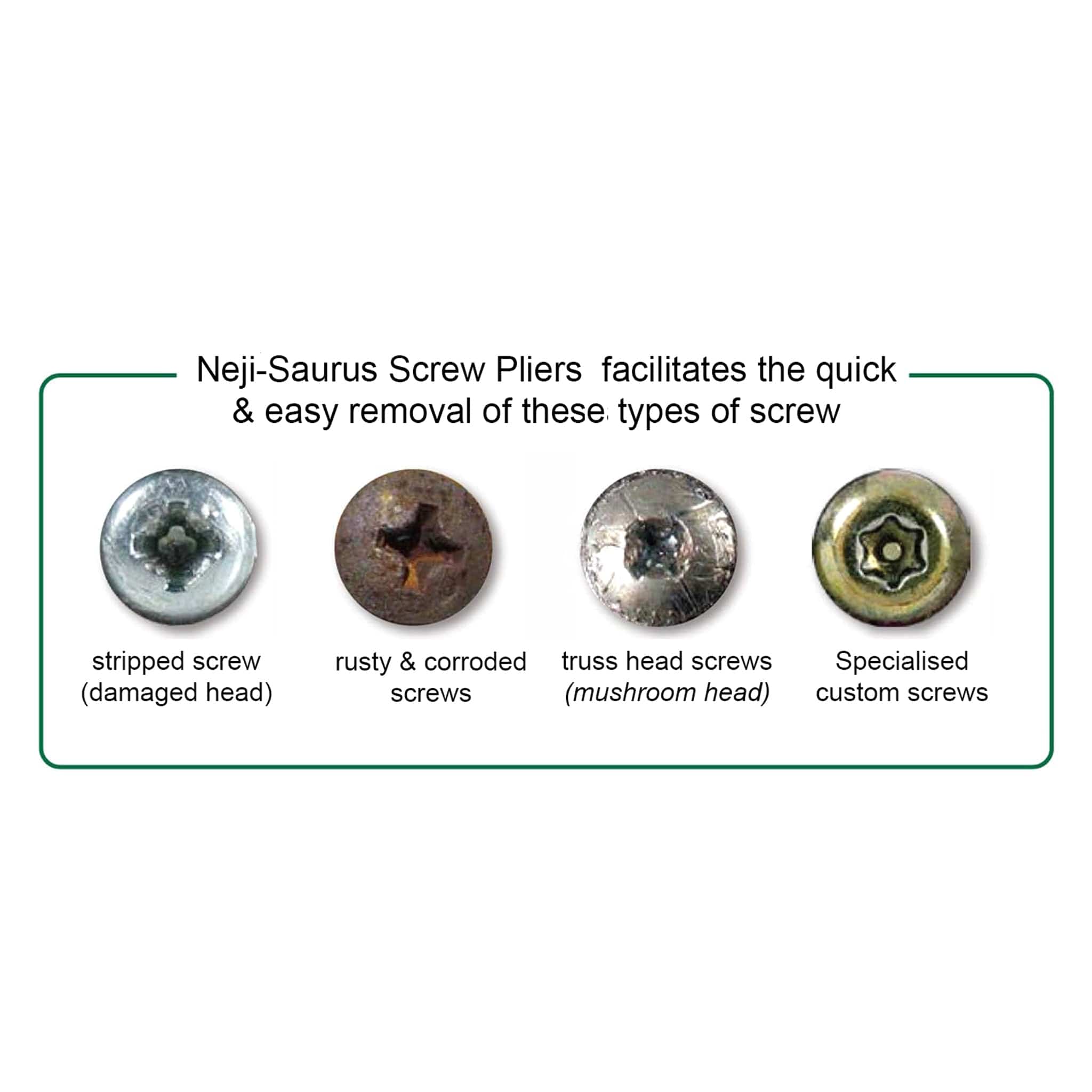 Engineer® PZ-66 Neji-Saurus Screw Removal Locking Pliers (Mole Grips) - Image 5