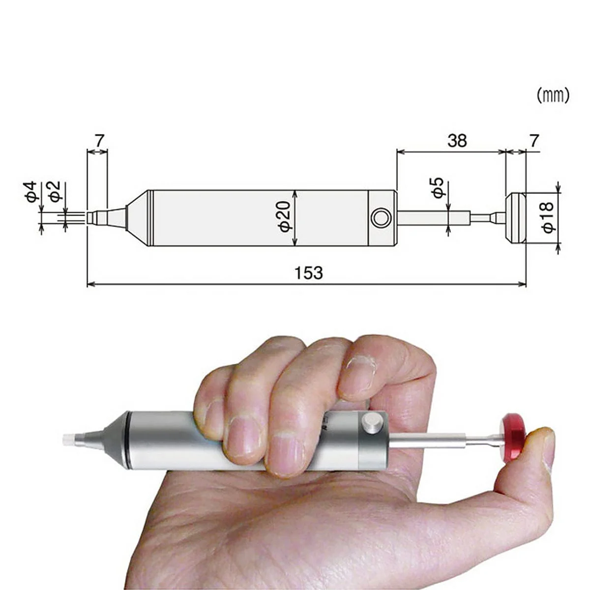 Engineer® SS-03 Professional Silicone-Tip Solder Sucker - Image 6