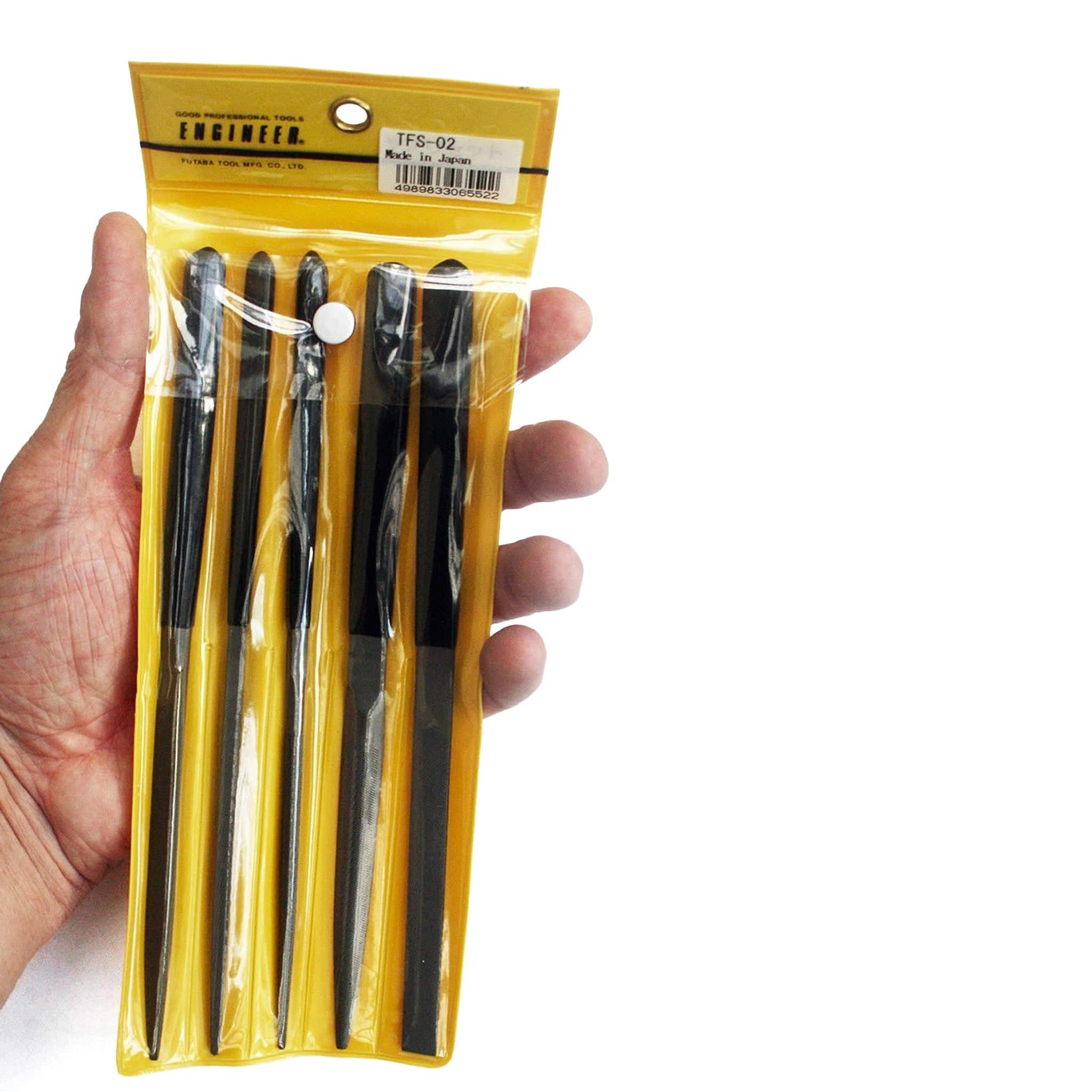 Engineer® TFS-02 Mini File Set (5 Pieces) - Image 7